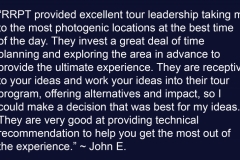 John E Testimonial